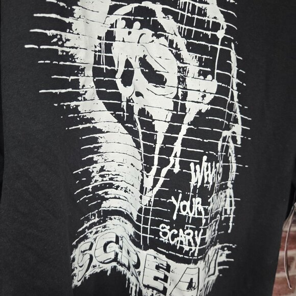 Scream Ghost Face Tee 3XL | Horror Movie Graphic Shirt Vintage 90s Slasher Black - Picture 4 of 4